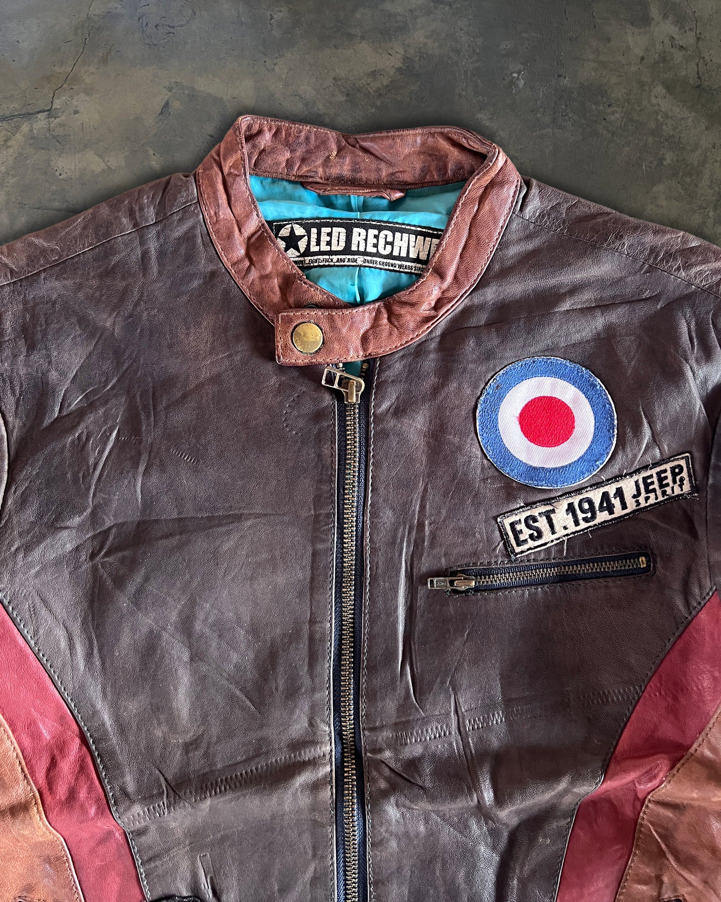 2000s LED RECHWE SHEEPSKIN JACKET