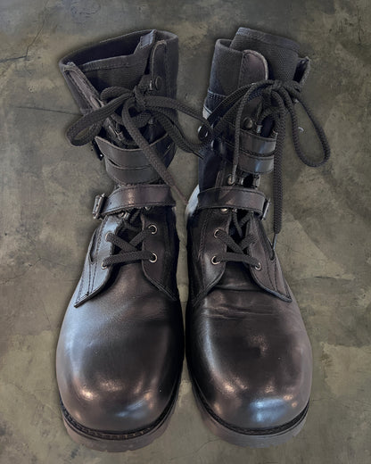 NUMBER NINE SS2006 "WELCOME TO THE SHADOW" COMBAT BOOTS