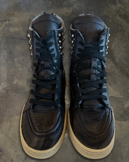 DIET BUTCHER SLIM SKIN STUDDED HIGH TOPS