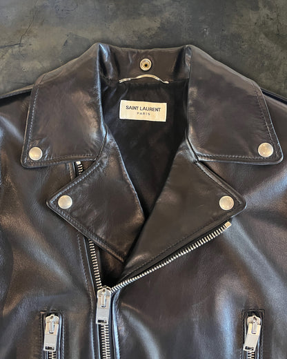 SAINT LAURENT FW2014 L01 BIKER JACKET