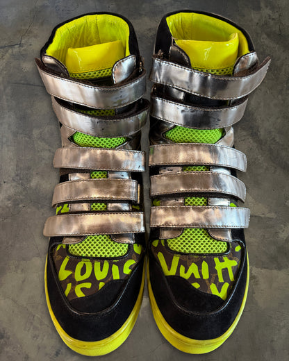LOUIS VUITTON X STEPHEN SPROUSE 2001 GRAFFITI HIGH TOPS
