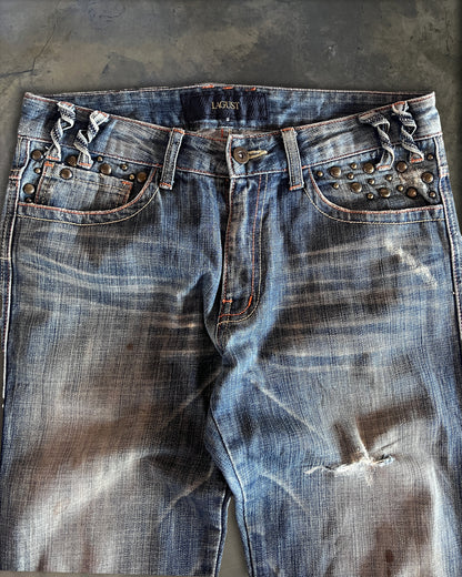LAGUST SPIRAL CUTS DENIM