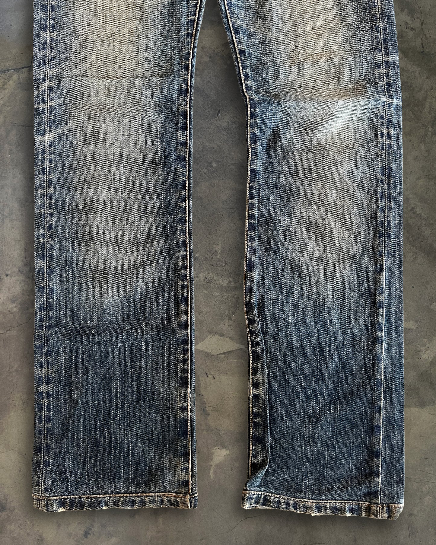 DIOR HOMME SS2011 MUDWASH DENIM