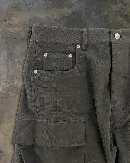 RICK OWENS FW2025 "CONCORDIANS" BOSCO DOUBLE CARGO PANTS