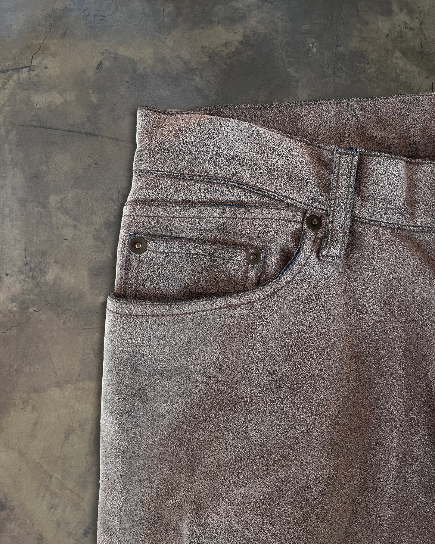 PATRICK COX SUEDE TROUSERS