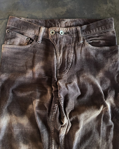 L.G.B VELOUR ACID WASH BIKER PANTS