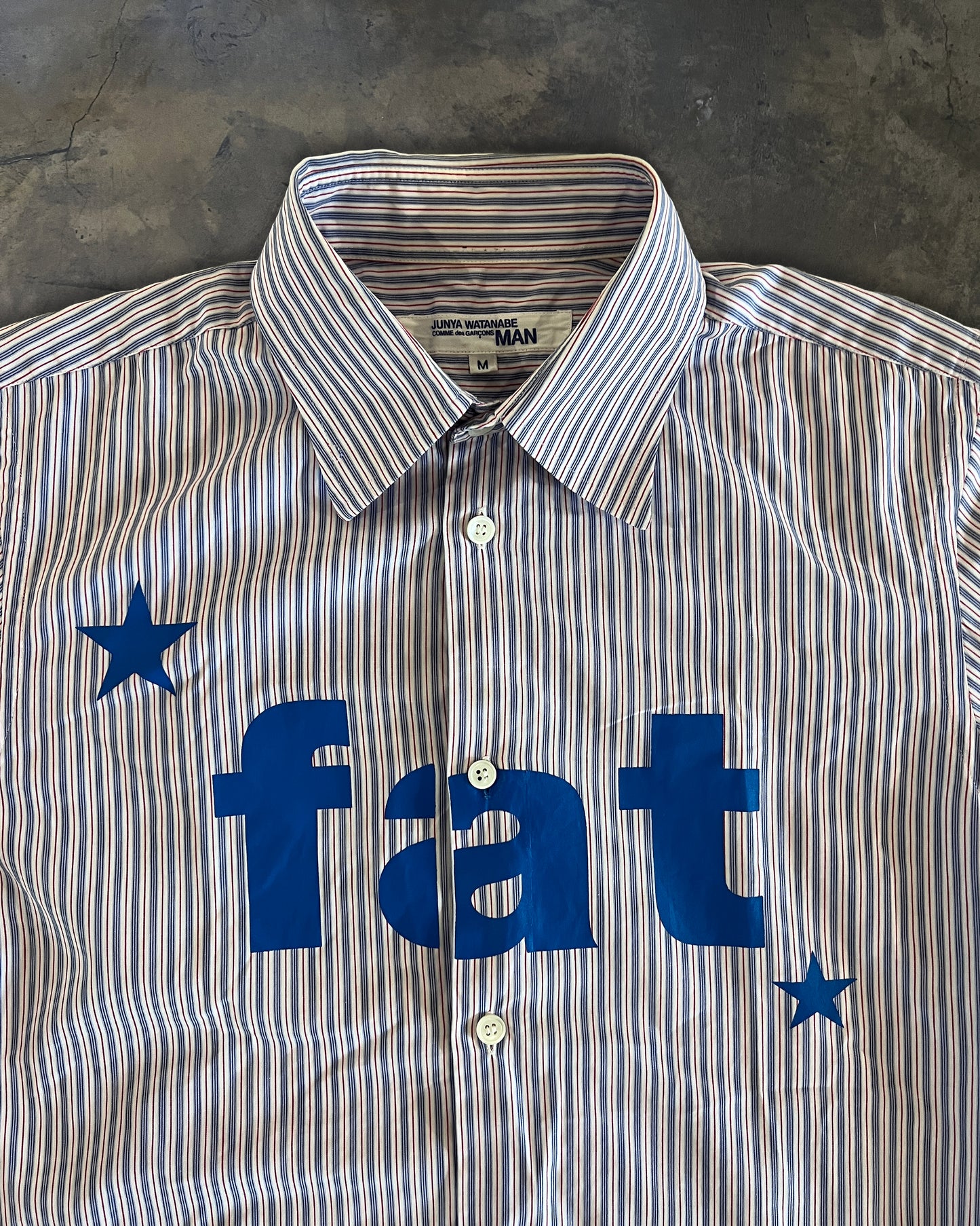AD2001 JUNYA WATANABE "FAT" BUTTON UP SHIRT