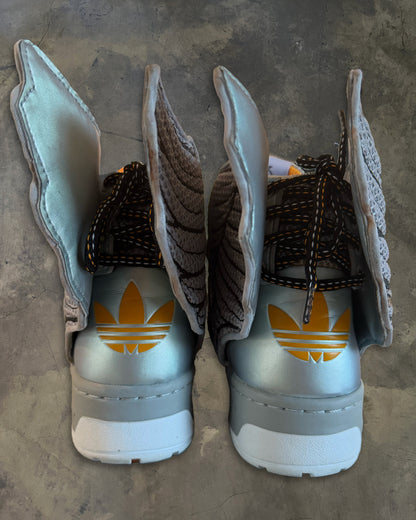 ADIDAS X JEREMY SCOTT 2.0 "METALLIC MESH" SNEAKER