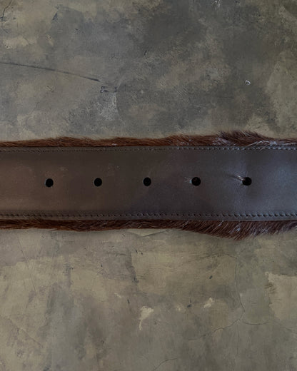 PRADA FW2017 RUNWAY TWO TONE COWHIDE BELT