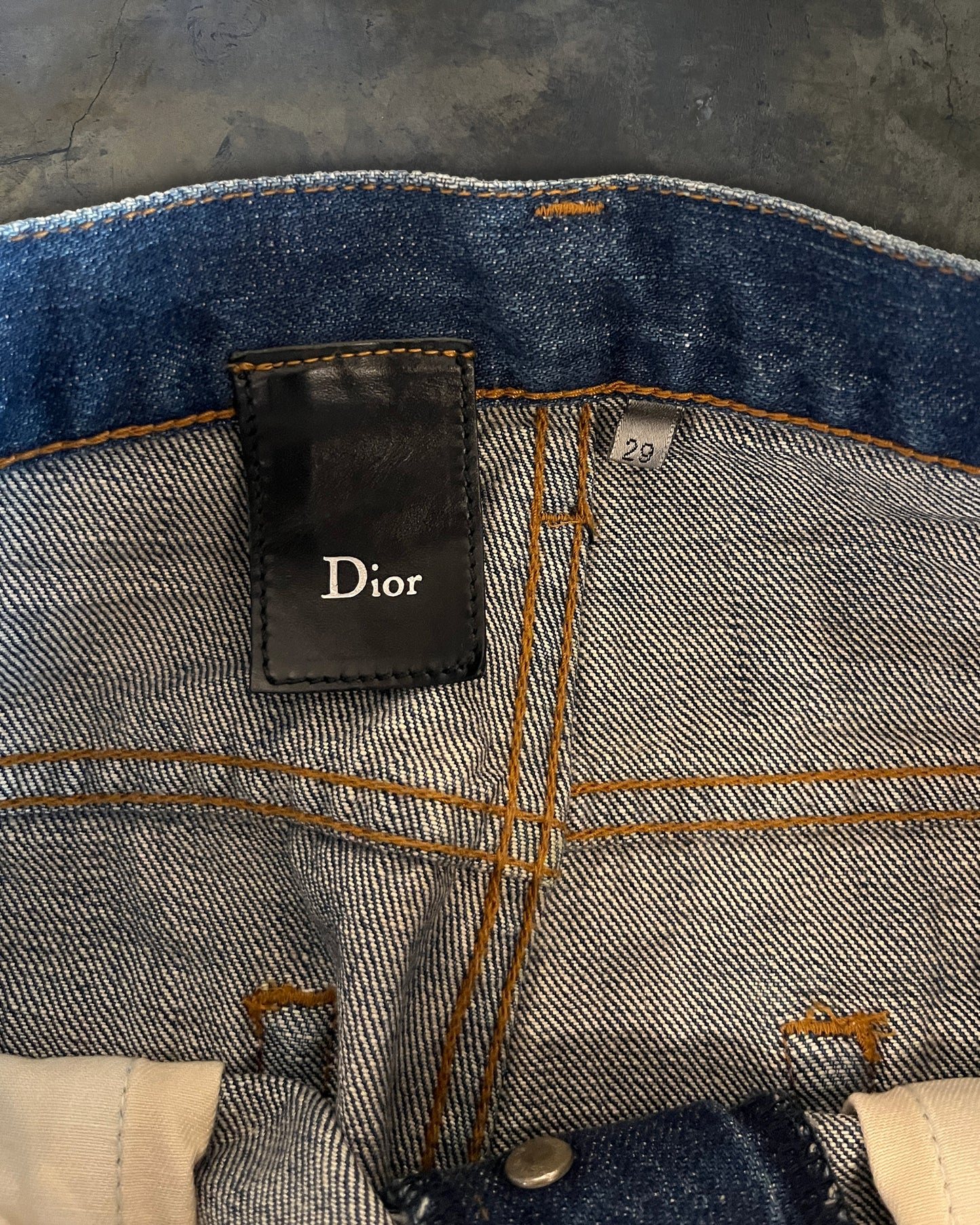 DIOR HOMME AW2008 "LUMIERE DU NORD" CLAWMARK DENIM