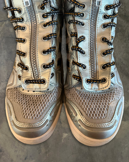 ADIDAS X JEREMY SCOTT 2.0 "METALLIC MESH" SNEAKER