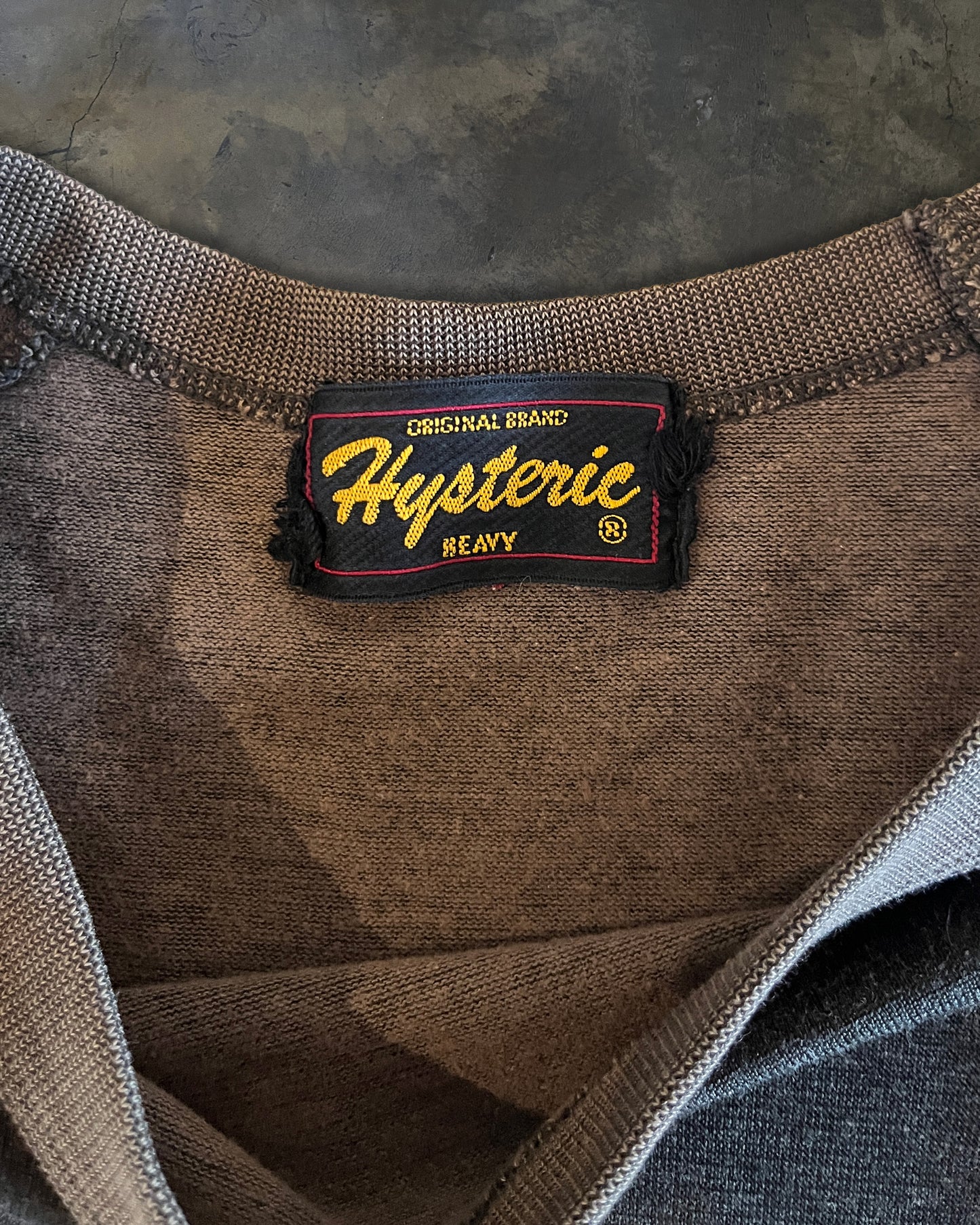 90's HYSTERIC GLAMOUR "FIGHT CLUB PROMO" RAGLAN LONGSLEEVE