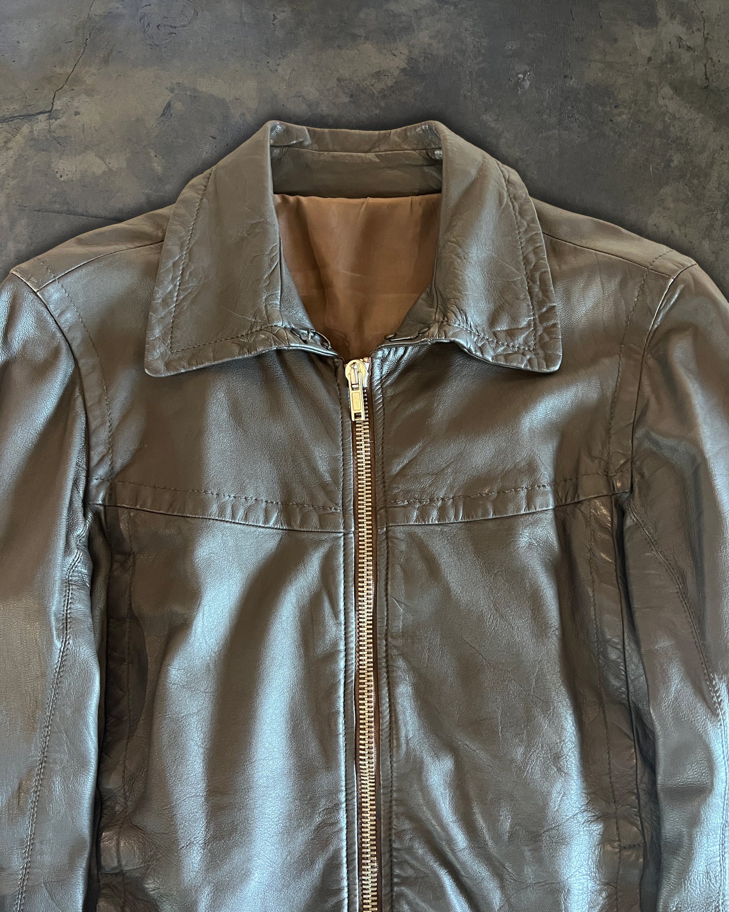 RICK OWENS SS2008 "STAG" LEATHER JACKET