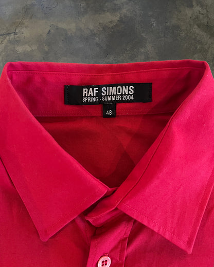 RAF SIMONS SS2004 "MAY THE CIRCLE BE UNBROKEN" DETACHABLE BUTTON UP