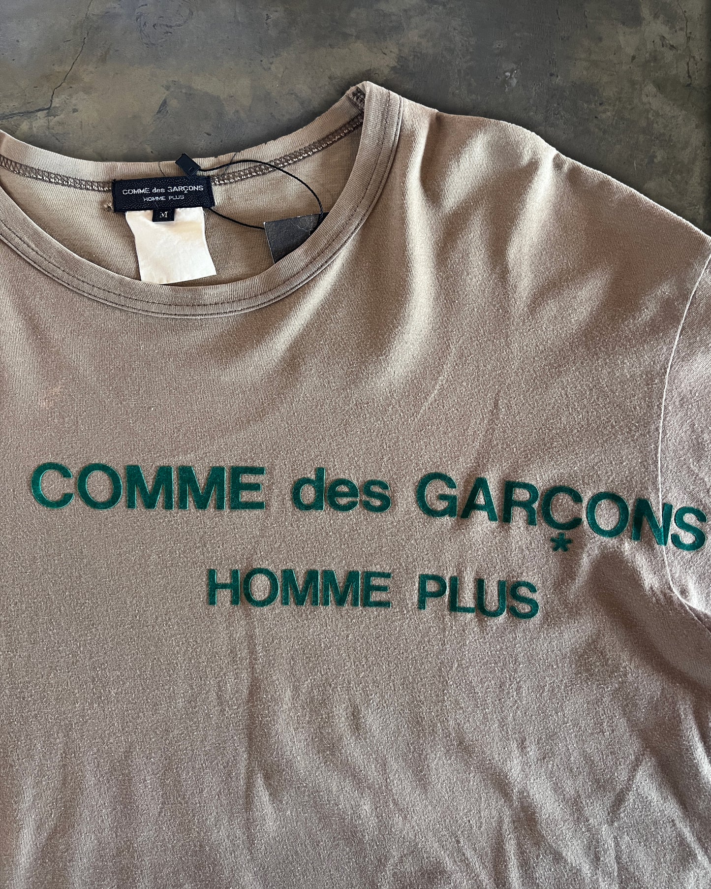 COMME DES GARCONS HOMME 1996 PLUS FELT T-SHIRT