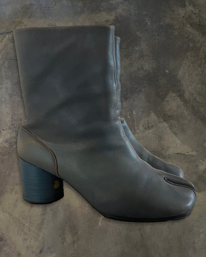 MAISON MARGIELA TURQOISE TABI HEELS