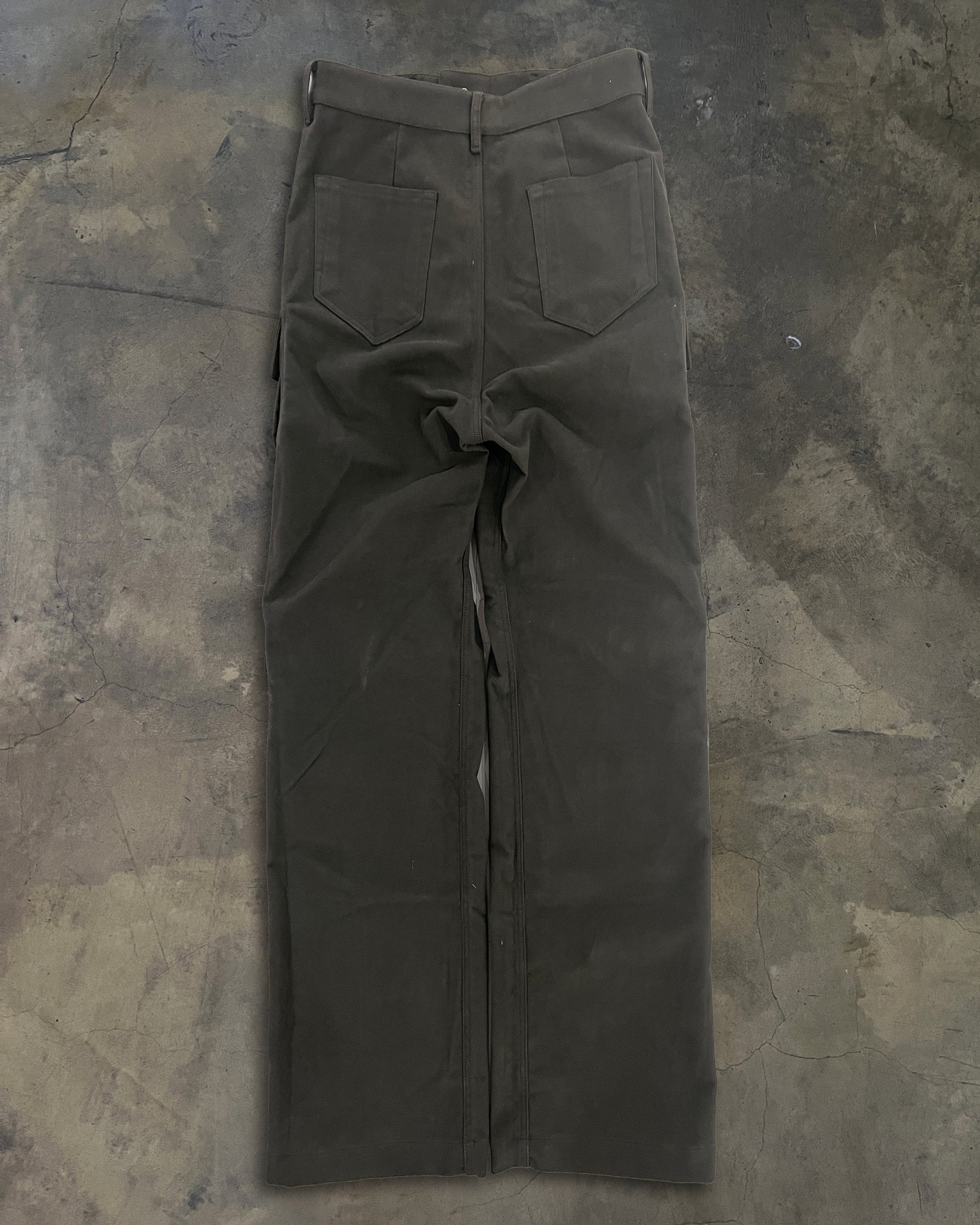 RICK OWENS FW2025 "CONCORDIANS" BOSCO DOUBLE CARGO PANTS