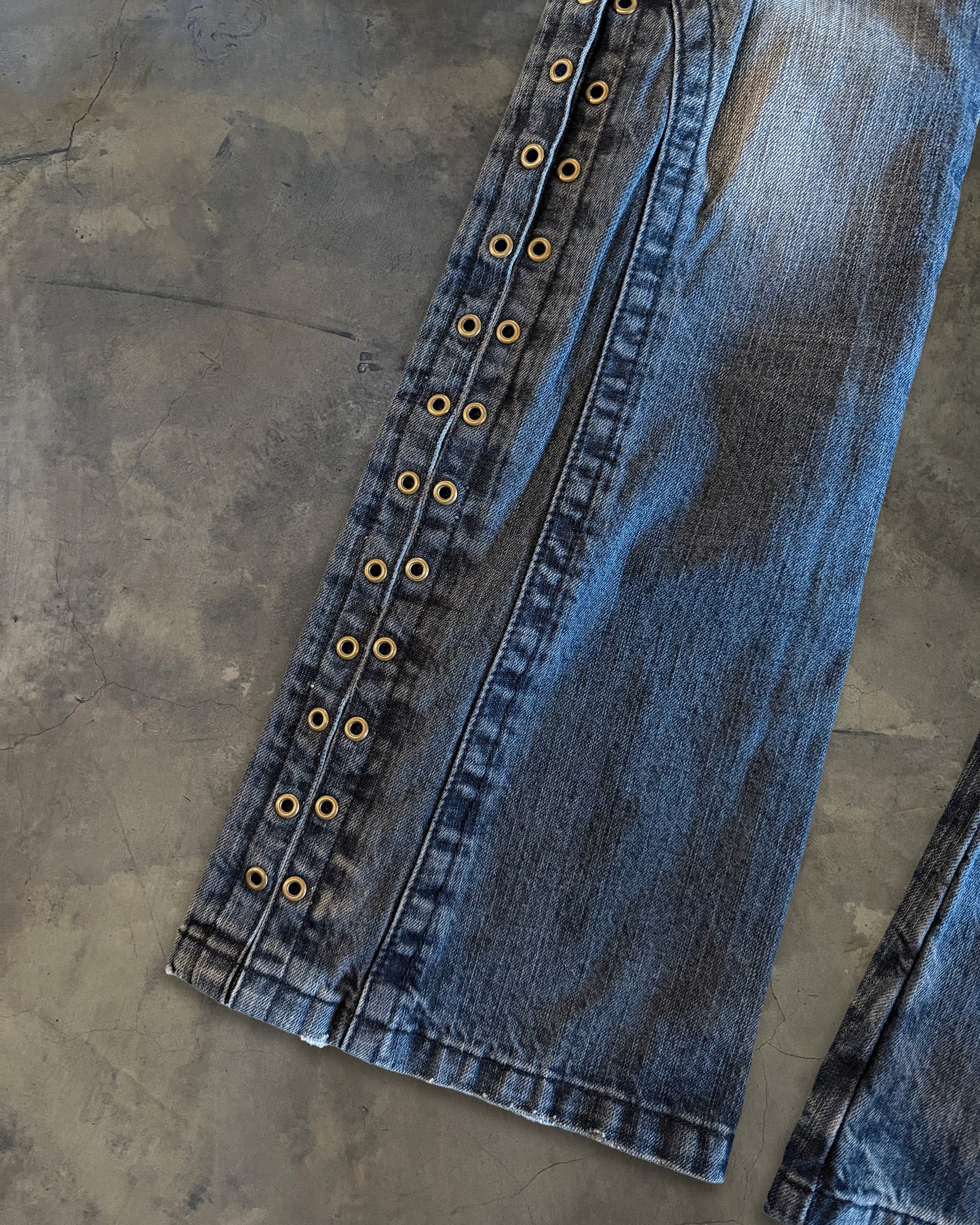 TORNADO MART LACE UP DENIM