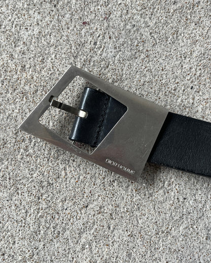 DIOR HOMME FW2009 ASYMMETRICAL BUCKLE BELT