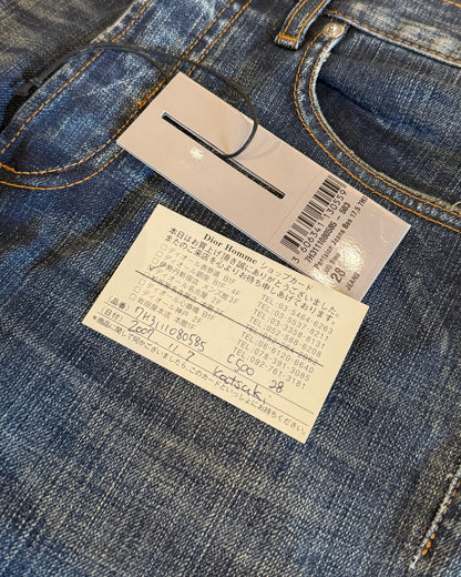 DIOR HOMME AW2007 "NAVIGATE" JAKE DENIM
