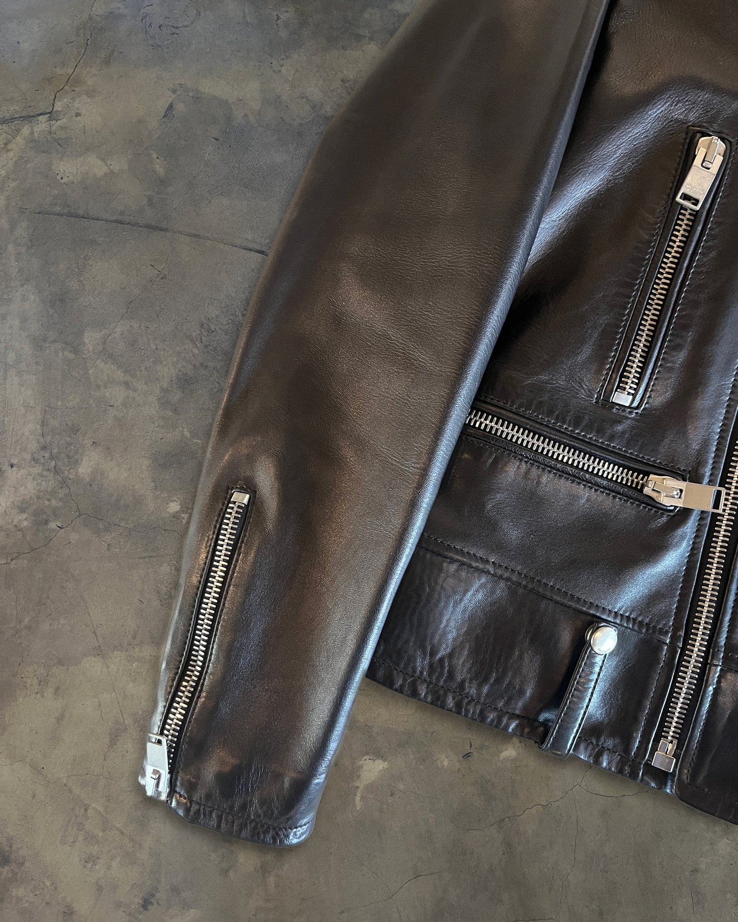 SAINT LAURENT FW2014 L01 BIKER JACKET
