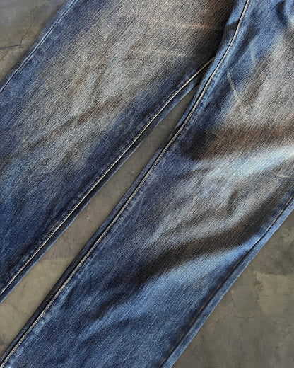 DIOR HOMME RUNWAY SS2005 BAGGY WASHED DENIM