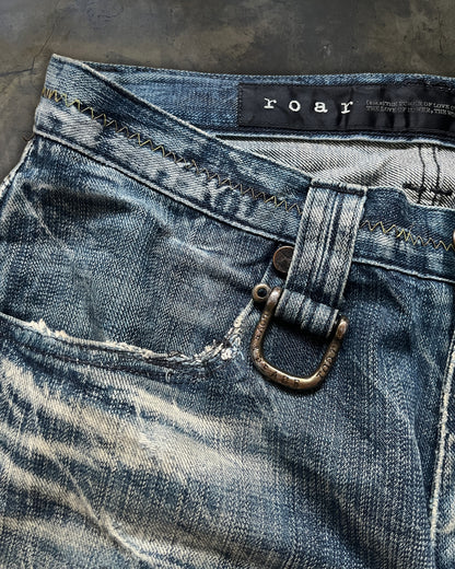ROAR BOOT CUT WASHED DENIM