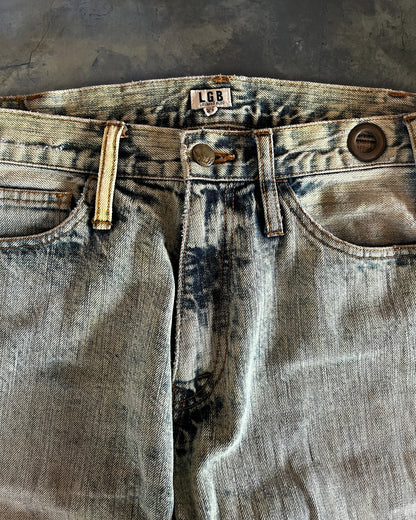 L.G.B ACID WASH CRAZY WOLF DENIM