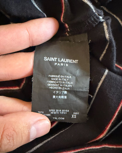 SAINT LAURENT SS2014 STRIPED TEE