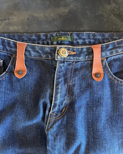 OBELISK FLARED JEANS