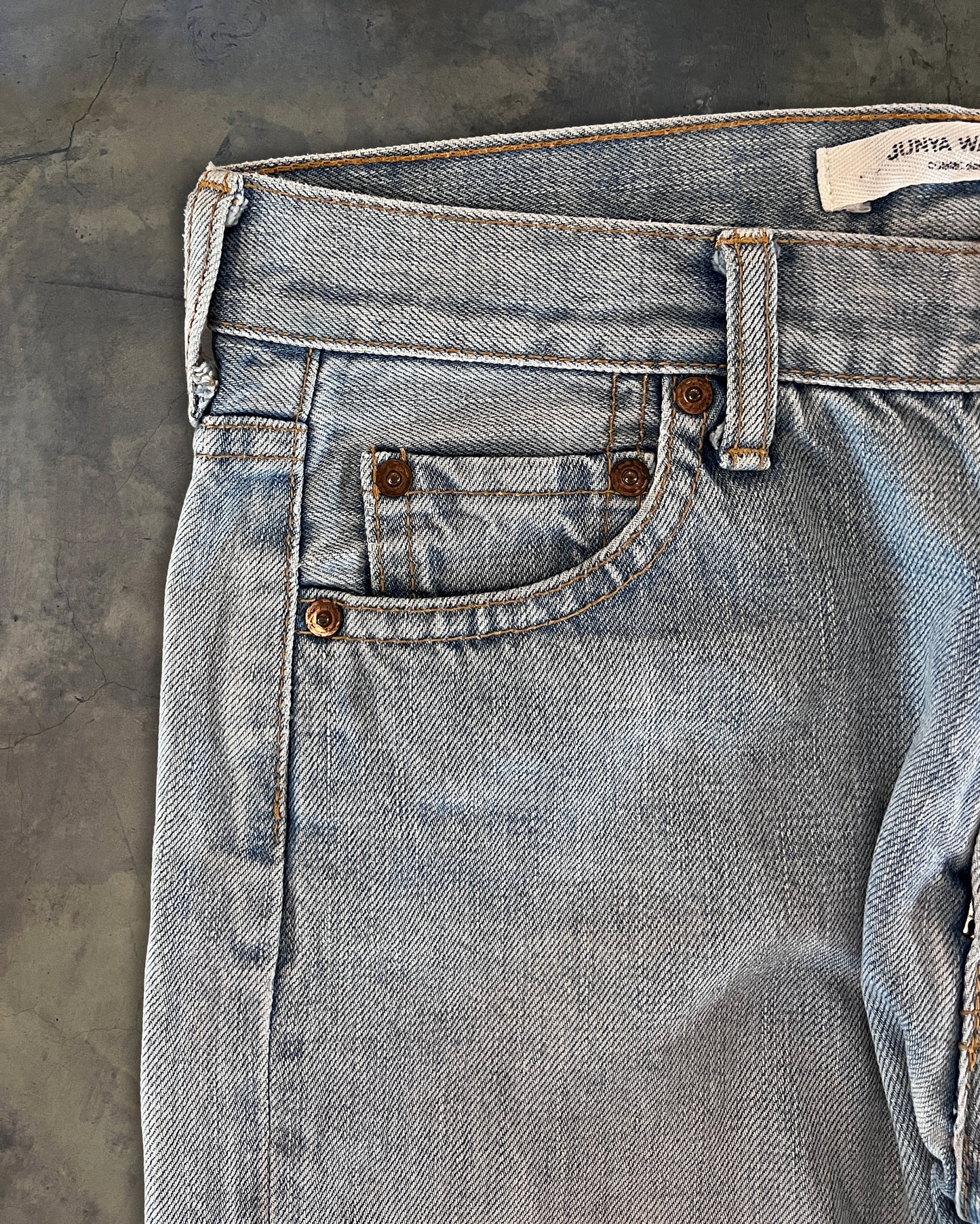 JUNYA WATANABE COMME DES GARÇONS LIGHT WASH DENIM