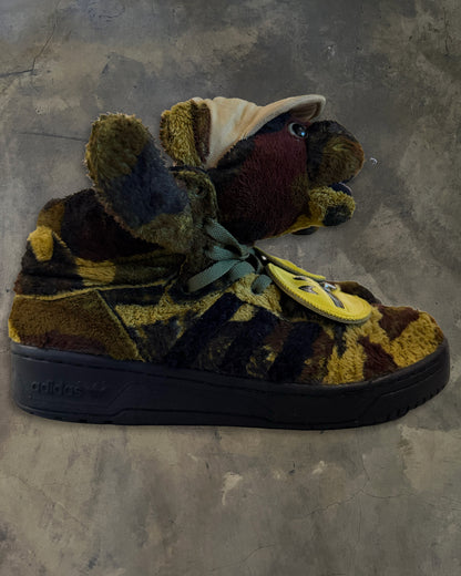 JEREMY SCOTT X ADIDAS CAMO PANDA SNEAKER