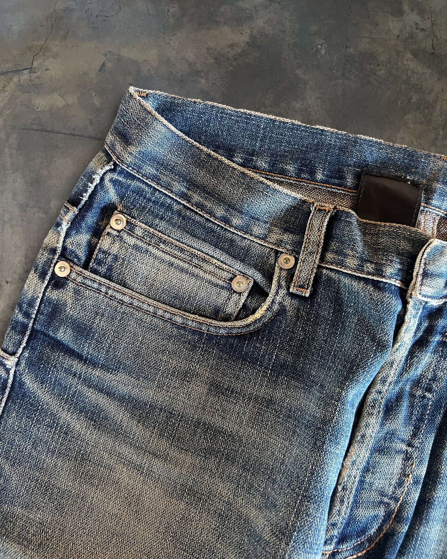 DIOR HOMME SS2011 MUDWASH DENIM