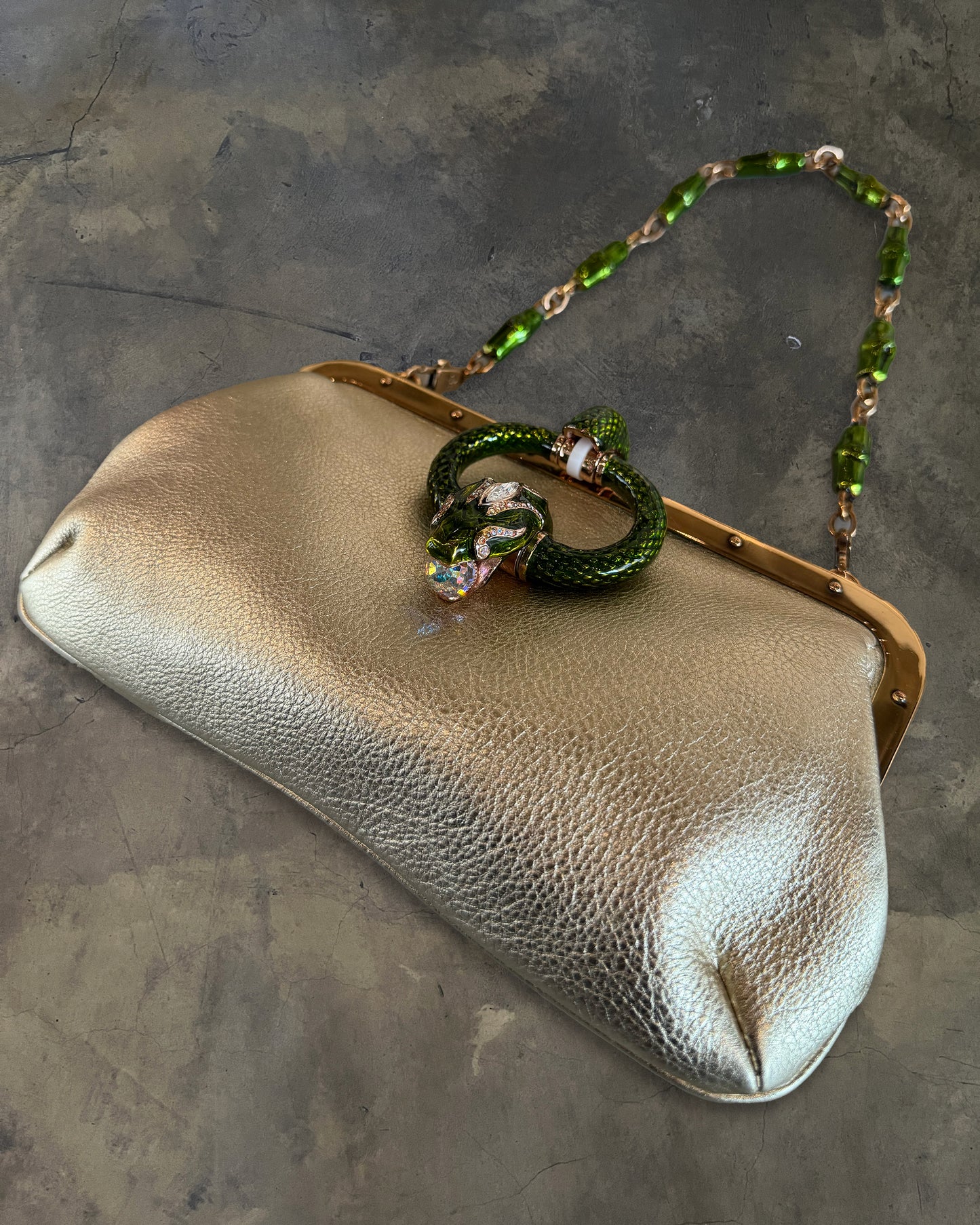 GUCCI SS2004 SERPENT CLUTCH