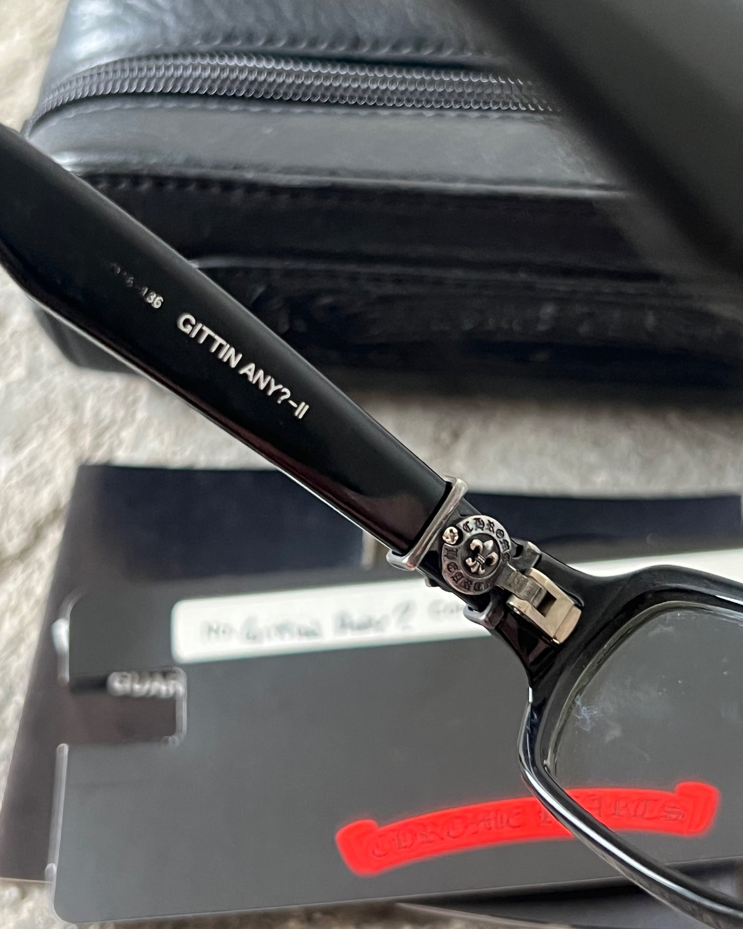 CHROME HEARTS "GITTIN ANY?-II" GLASSES