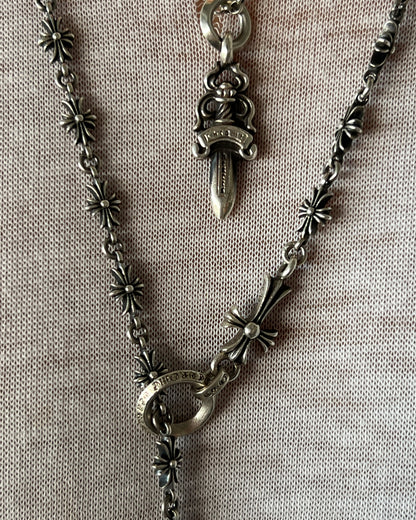 CHROME HEARTS TINY-E ROSARY