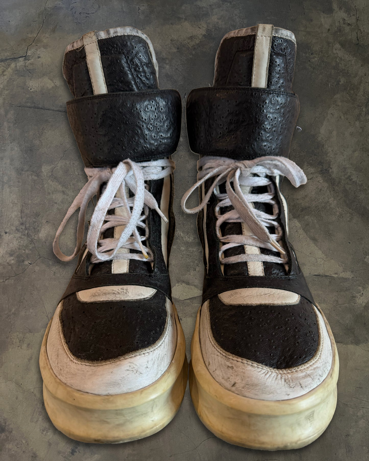 CAMILLA SKOVGAARD OSTRICH LEATHER HIGH TOPS