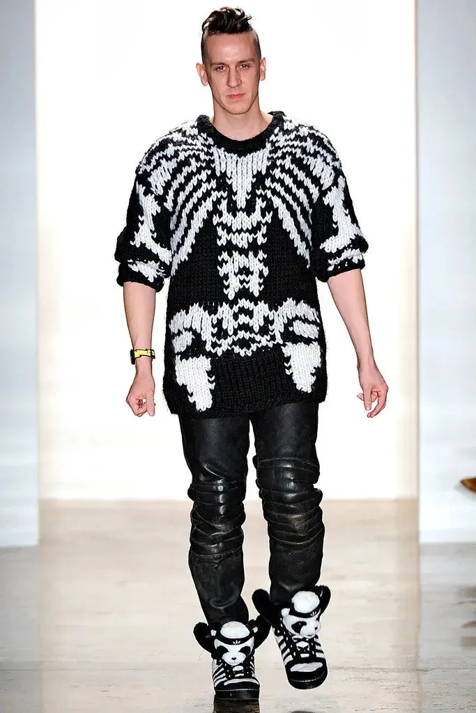 JEREMY SCOTT X ADIDAS FW2011 PANDA SNEAKERS