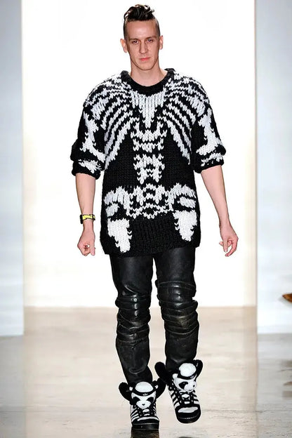 JEREMY SCOTT X ADIDAS FW2011 PANDA SNEAKERS