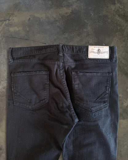 GOSTAR DE FUGA DISTRESSED SKINNY DENIM