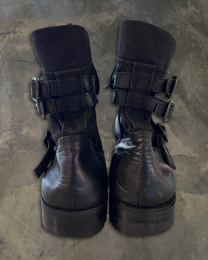 NUMBER NINE SS2006 "WELCOME TO THE SHADOW" COMBAT BOOTS