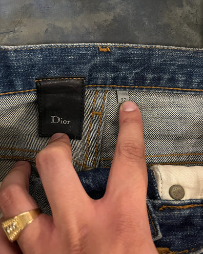 DIOR HOMME AW 2006 CLAW MARK DENIM