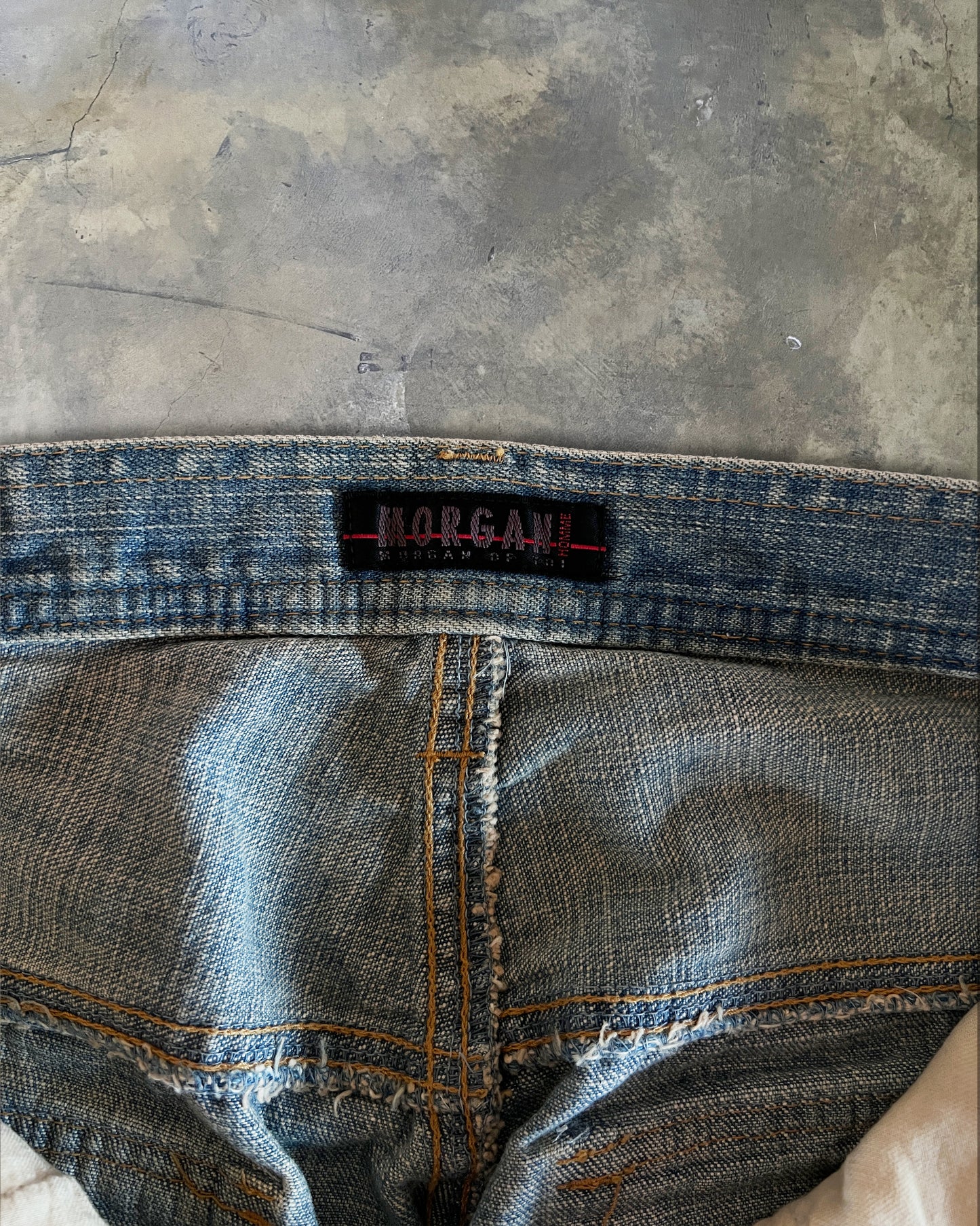 MORGAN HOMME LIGHT WASHED DENIM