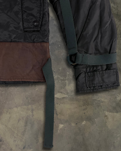 DOLCE GABBANA 2003 MILITARY BONDAGE BOMBER