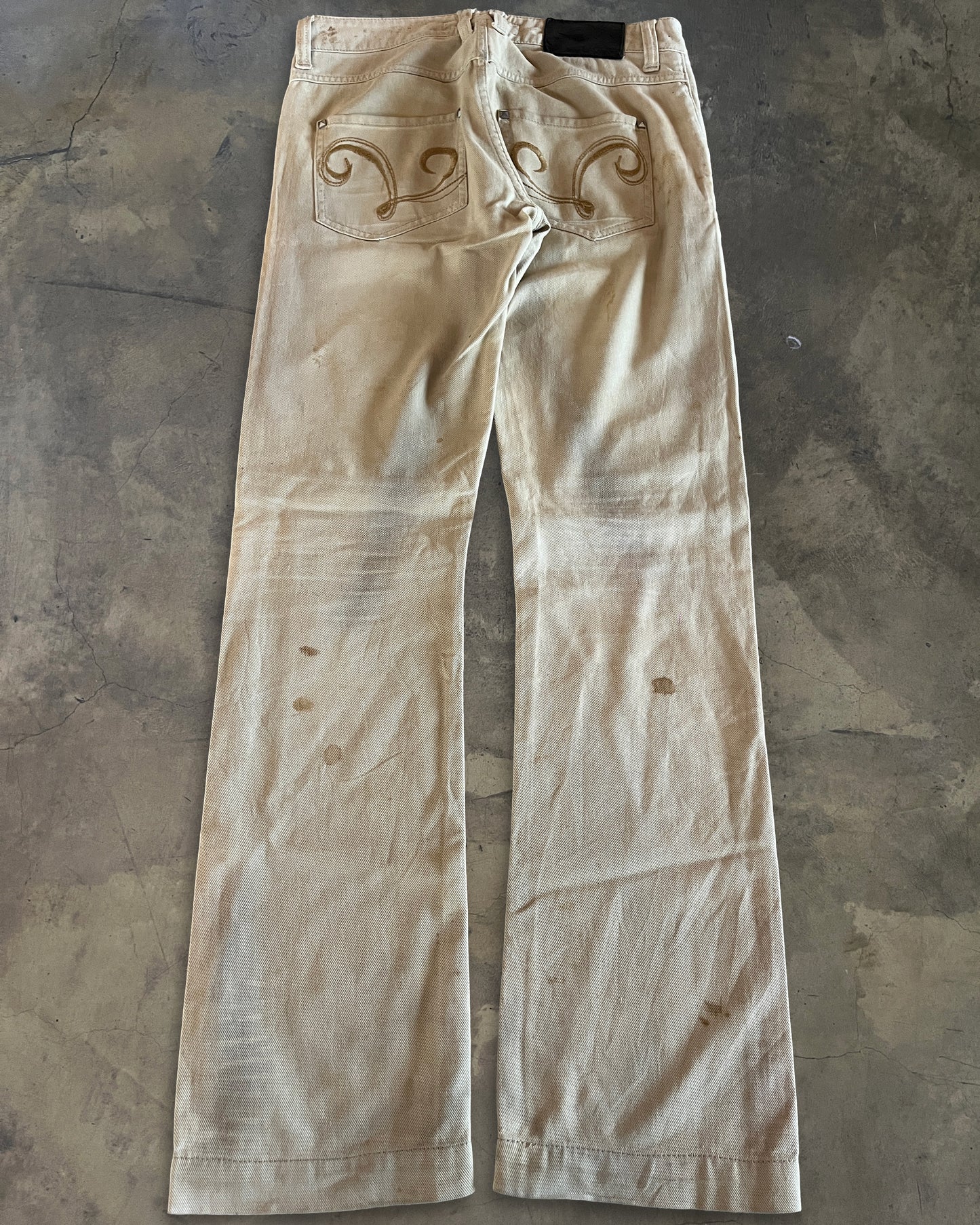 LAGUST MUD SPLATTER DENIM