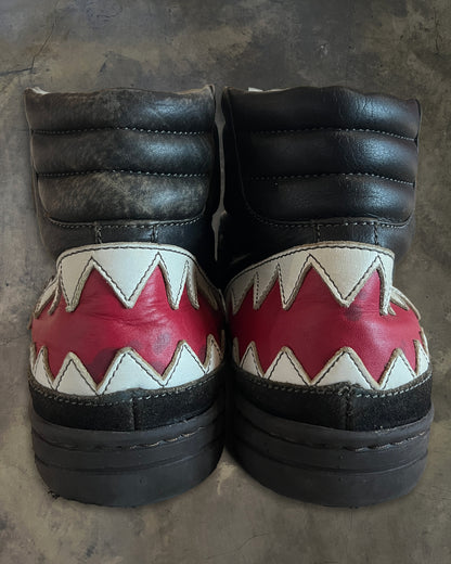 JCDC VELCO STRAP SHARK HIGH TOPS