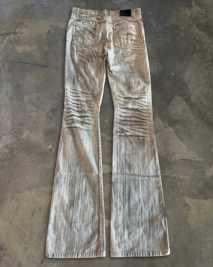FUGA WHITE CLAW MARK DENIM
