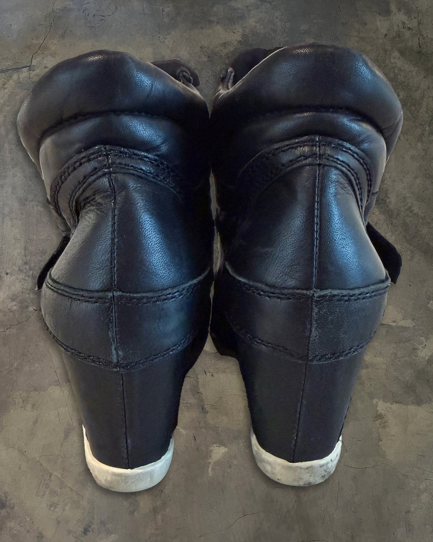 ASH BLACK WEDGE