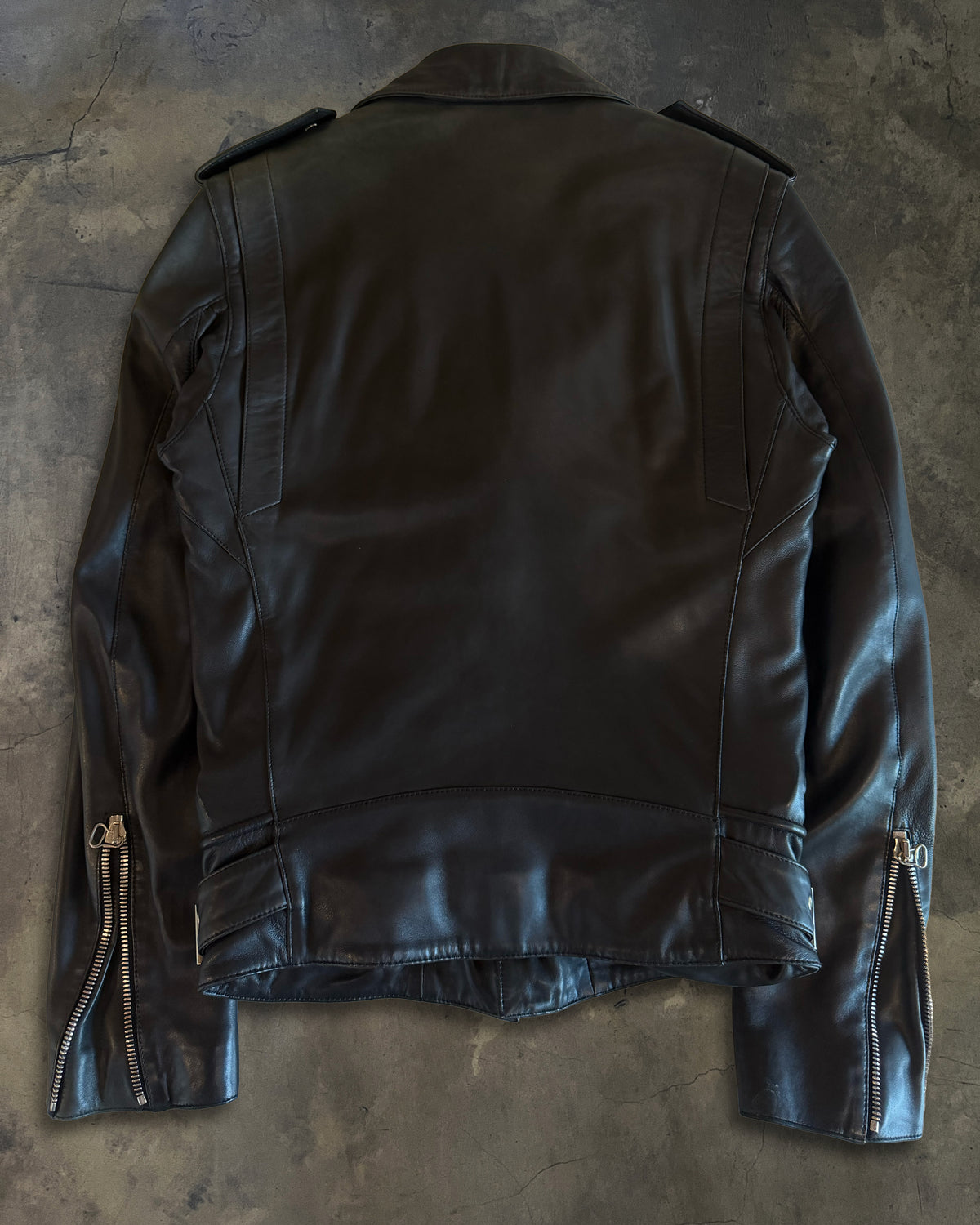 BALMAIN AW2010 LAMBSKIN PERFECTO JACKET