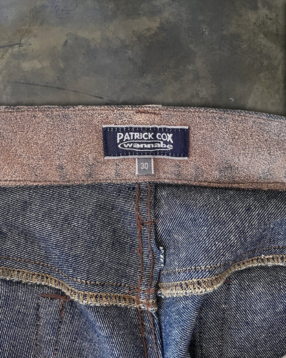 PATRICK COX SUEDE TROUSERS